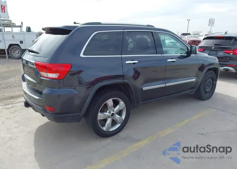 2013 Jeep Grand Cherokee Overland из США, поврежденный, VIN 1C4RJECT1DC647227